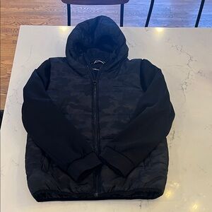 Under Armour Kids Black Camo Puffer Jacket
